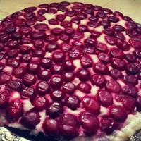 Meggyes-joghurtos torta