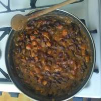 Hagymás bab recept Bud Spencer módra