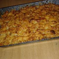 Rakott sonkás penne