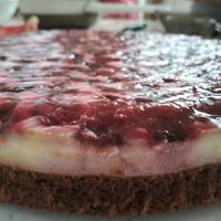 Meggyes-joghurtos torta