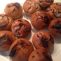 Csokis-meggyes muffin