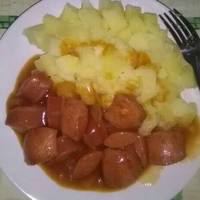 Lecsókolbász paradicsomos-sörös mártásban