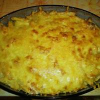 Rakott sonkás penne