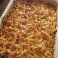 Rakott sonkás penne