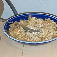 Csirkés bulgur egytálétel