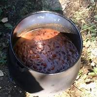 Hagymás bab recept Bud Spencer módra