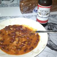 Hagymás bab recept Bud Spencer módra