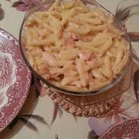Rakott sonkás penne