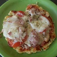 Túró alapú fitt pizza