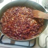 Hagymás bab recept Bud Spencer módra