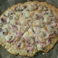 Túró alapú fitt pizza