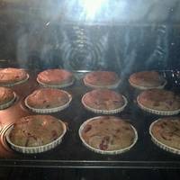 Csokis-meggyes muffin