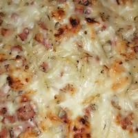Rakott sonkás penne