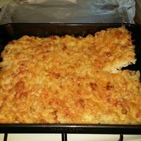 Rakott sonkás penne