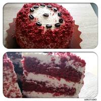 Vörös bársony torta recept (Red Velvet)