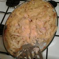 Rakott sonkás penne
