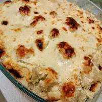 Tepsis csirkemell recept karfiollal