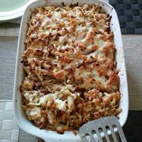 Rakott sonkás penne