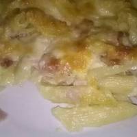 Rakott sonkás penne