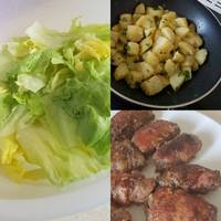 Csirkemáj baconbe tekerve