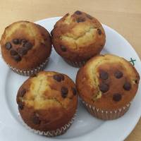 Csokoládédarabkás muffin