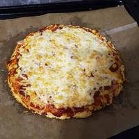 Túró alapú fitt pizza