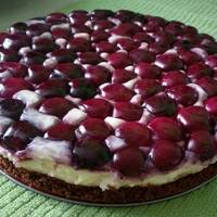 Meggyes-joghurtos torta