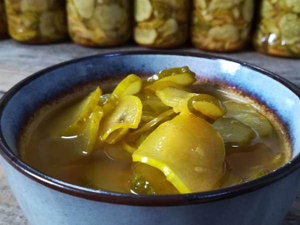 🍃☘️Sałatka do słoików - ogórki z curry🍃☘️