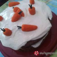 Carrot Cake με cream cheese frosting