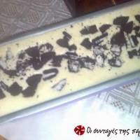 Semifreddo με μπισκοτάκια oreo