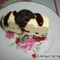 Semifreddo με μπισκοτάκια oreo