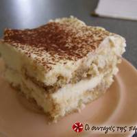 Tiramisu χωρίς αυγά
