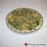 Αγρέλια (άγρια σπαράγγια) με αυγά