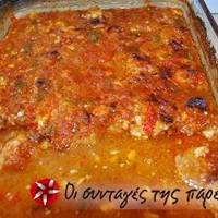 Γαρίδες με φέτα (Σαγανάκι)