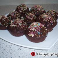 Εύκολα παιδικά σοκαλατένια muffins