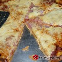 Ζύμη για αφράτη πίτσα σαν της pizza hut