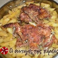 Κατσίκι με λεμόνι και σκόρδο