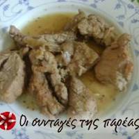 Ψαρονέφρι με μουστάρδα, μέλι και θυμάρι
