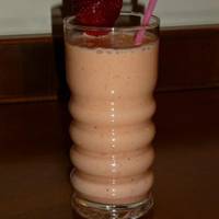Pink Smoothie με γιαούρτι