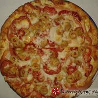 Ζύμη για αφράτη πίτσα σαν της pizza hut