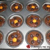 Muffins με σοκολάτα και κανέλα