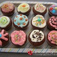 Εύκολα παιδικά σοκαλατένια muffins