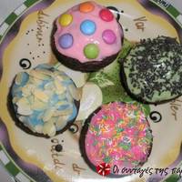 Εύκολα παιδικά σοκαλατένια muffins