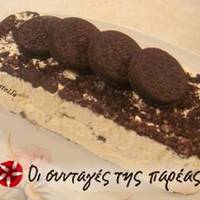 Semifreddo με μπισκοτάκια oreo