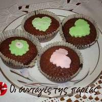 Εύκολα παιδικά σοκαλατένια muffins