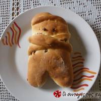 Λαζαράκια (Πασχαλινά ζυμαρανθρωπάκια)