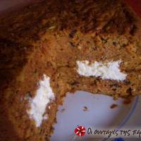 Carrot Cake με cream cheese frosting