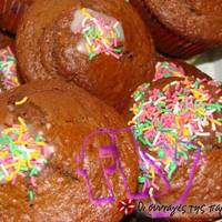 Εύκολα παιδικά σοκαλατένια muffins