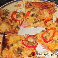 Ζύμη για αφράτη πίτσα σαν της pizza hut
