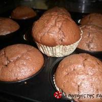 Εύκολα παιδικά σοκαλατένια muffins